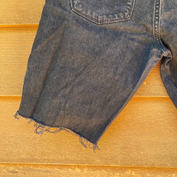 Gap Curvy Black Cut off Jean Shorts - Picture 12 of 15